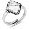 Montana Silversmiths Womens Blank Slate Open Ring