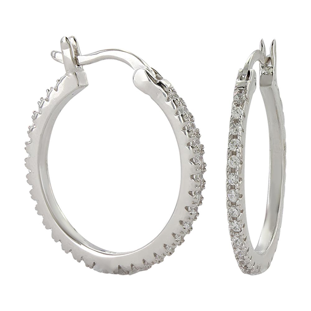 Montana Silversmiths Womens Classic Hoop Earrings - ER3875