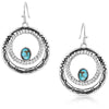 Montana Silversmiths Womens Enchanted Soul Earrings Silver - ER6104