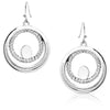 Montana Silversmiths Womens Enchanted Soul Earrings Silver - ER6104