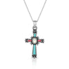 Montana Silversmiths Womens Faith Beaming Cross Necklace - NC4911