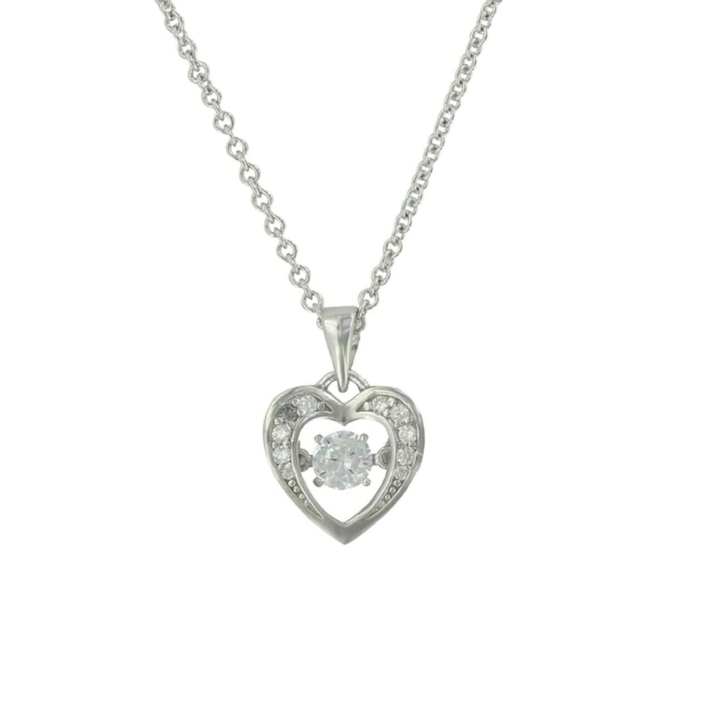 Montana Silversmiths Womens Heart Necklace - NC3868