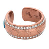 Montana Silversmiths Womens Majestic Dunes Western Ring Copper - RG6112