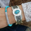 Montana Silversmiths Womens Phases of the World Cuff Bracelet - BC3354