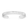 Montana Silversmiths Womens Timeless Elegance Chiseled Cuff Bracelet Silver - BC5663