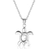 Montana Silversmiths Womens Turtle Love Pendant Necklace - NC4125