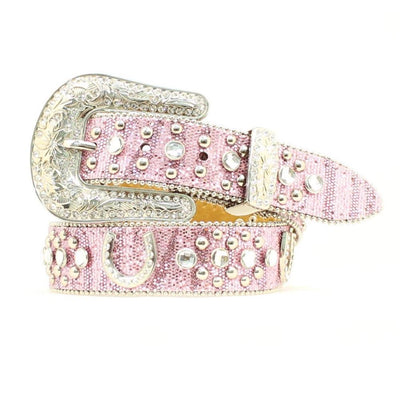 Nocona Girls Rhinestones Belt 