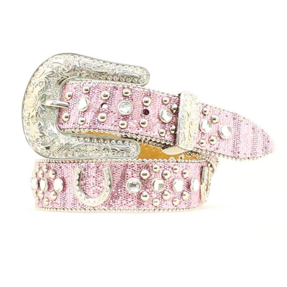 Nocona Girls Rhinestones Belt - N4411030