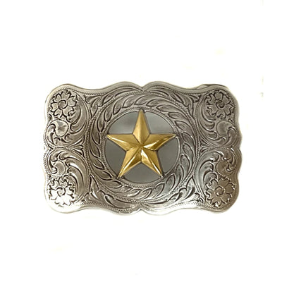 Nocona Gold Star Belt Buckle - 37232