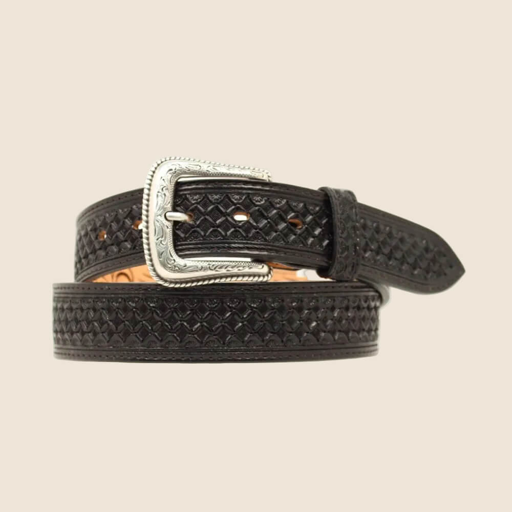 Nocona Mens Black Western Belt - N2491001