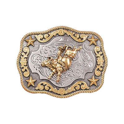 Nocona Mens Bullrider Buckle