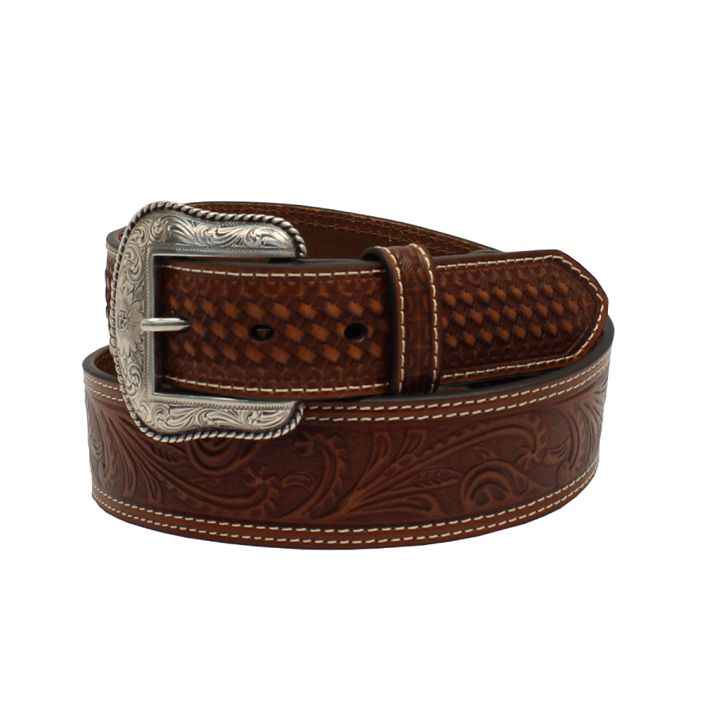 Nocona Mens Floral Tapered Belt - N210003202