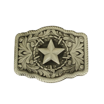 Nocona Mens Star Belt Buckle - 37993