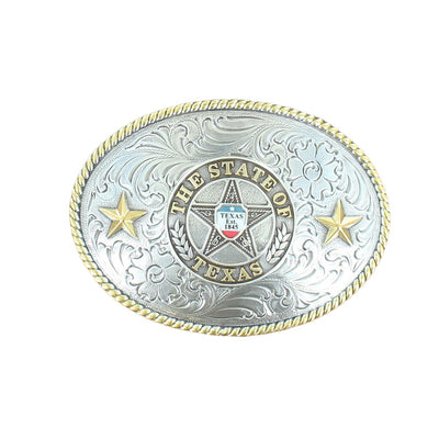 Nocona Mens "State Of Texas" Buckle - 37372