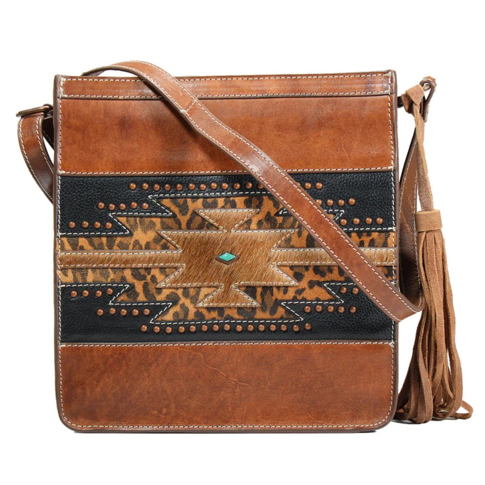 Nocona Womens Anika Cheetah Crossbody Bag