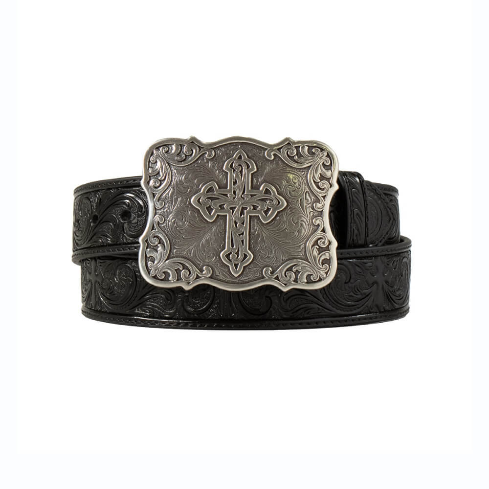 Nocona Womens Leather Belt Black - N3483801