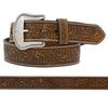 Nocona Mens Tooled Leather Belt 