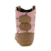 Old West Infant Western Boots Tan/Pink - 10101-TAN/PNK