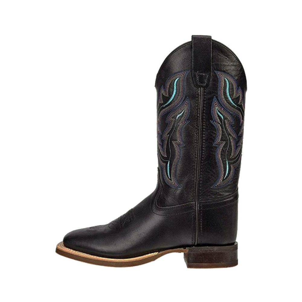 Old West Kids Black Cowboy Boots