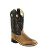 Old West Kids Boots (Size 3 1/2 - 7) - BSY1814G-LTBN