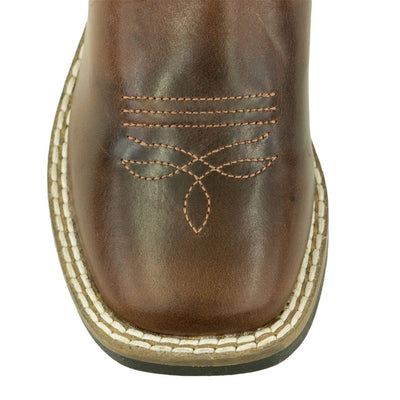 Old West Kids Brown Boots