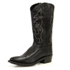 Old West Mens Round Toe Western Boots - TBM3010-BLK