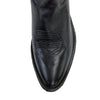 Old West Mens Round Toe Western Boots - TBM3010-BLK