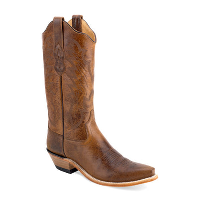 Old West Womens Vintage Boots Brown - LF1667