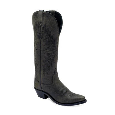 Old West Womens Western Black Boots