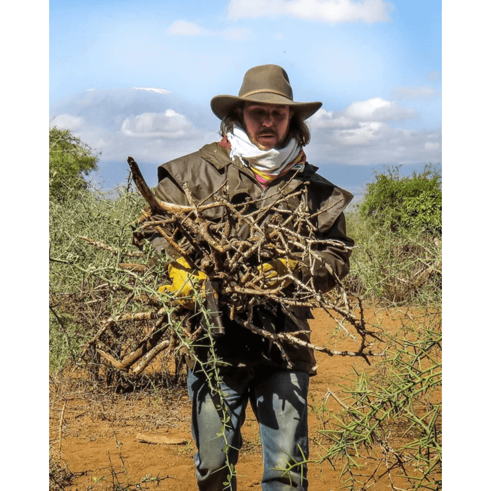 Outback Mens Randwick Felt Hat -1321-BLK