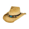 Outback Mens Socorro Straw Hat - 15063-TEA
