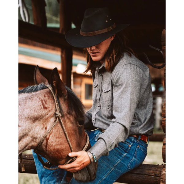 Oilskin cowboy hat on sale