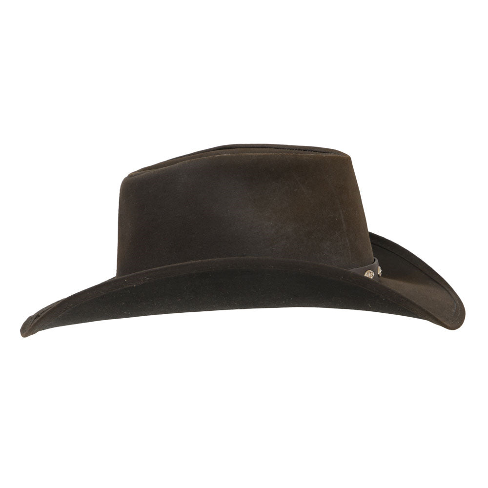Outback Mens Badlands Oilskin Hat