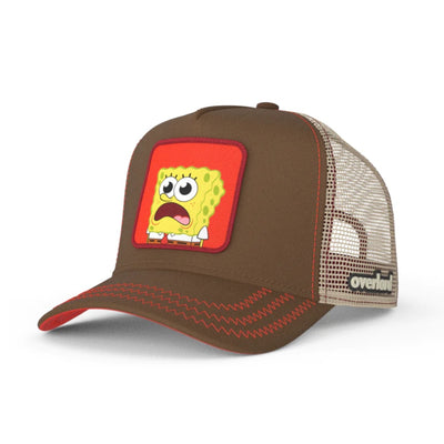 Overlord Mens Spongebob Shocked Trucker Cap