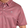 Panhandle Mens Arrow Performance Polo Shirt Red - TM51T08292-65
