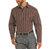 Panhandle Mens Long Sleeve Satin Shirt