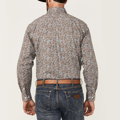 Panhandle Mens Paisley Print Shirt 