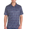 Panhandle Slim Mens Horizontal Southwestern Performance Polo Shirt