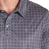 Panhandle Slim Mens Micro Medallion Performance Polo Shirt Black - TM51T08226-01