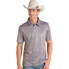 Panhandle Slim Mens Short Sleeve Polo Shirt Taupe - TM51T09500-26