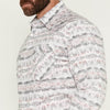 Panhandle Slim Mens Southwestern Print Shirt White - RMN2S08935-01