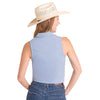 Panhandle Slim Womens Embroidered Vest Blue - LW98T08832-45