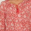 Panhandle Slim Womens Floral Paisley Blouse Red - LWB2S08837-95