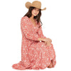 Panhandle Slim Womens Floral Paisley Dress Red - LWD2R08837-95