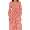 Panhandle Slim Womens Floral Paisley Dress Red - LWD2R08837-95