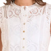 Panhandle Slim Womens Lace Sleveless Blouse - LWN0S08836-12