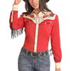 Panhandle Womens Embroidered Retro Shirt