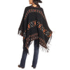 Panhandle Womens Open Front Poncho