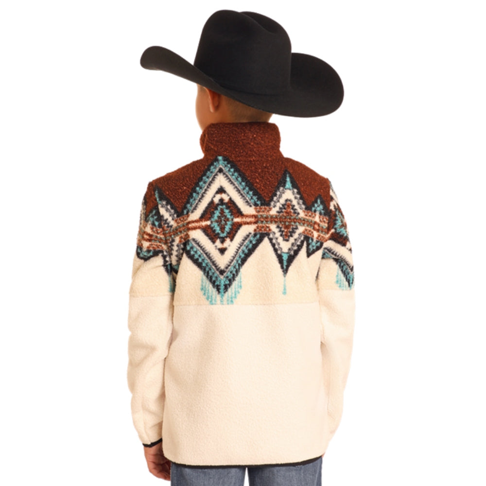 Powder River Boys Border Berber Pullover