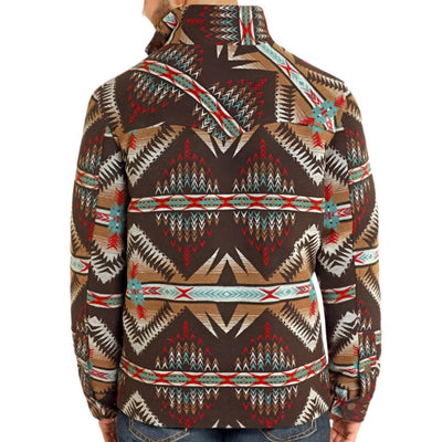 Powder River Mens Aztec Jacquard Jacket